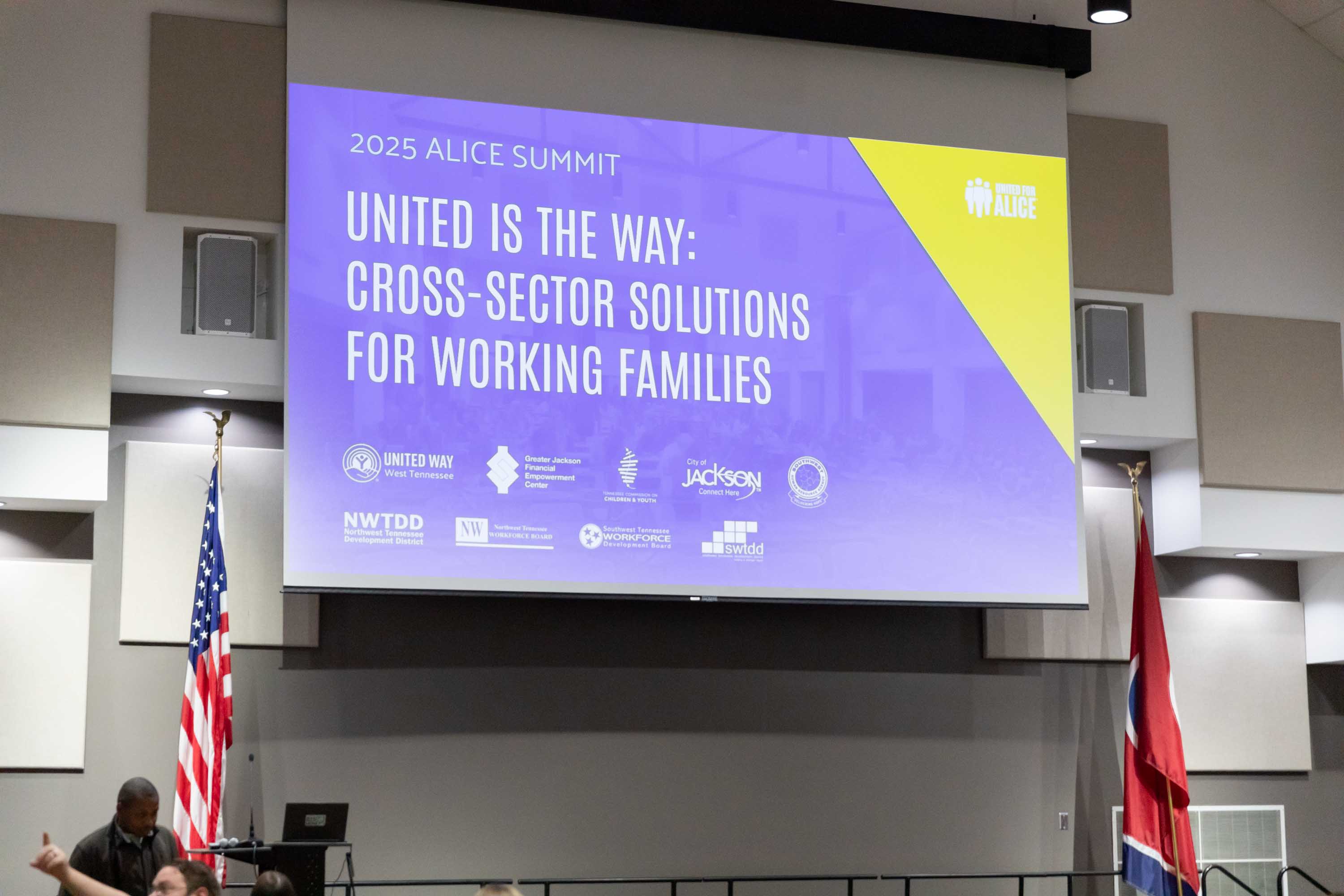 A slide of the ALICE presentation