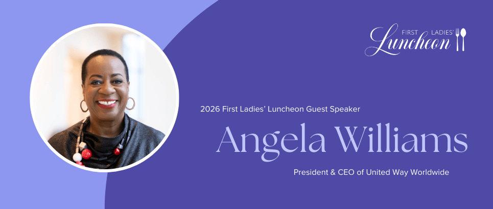Angela Williams will be the guest speaker at the First Ladies' Luncheon.